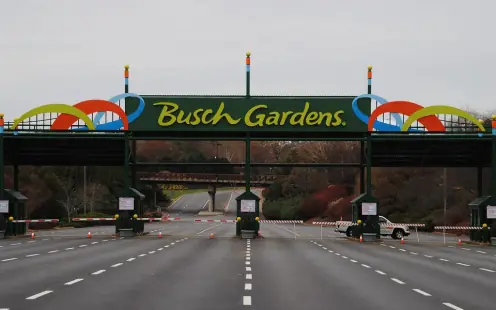 Busch Gardens Williamsburg - Closed, No hours published
