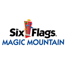 Six Flags Magic Mountain theme park logo
