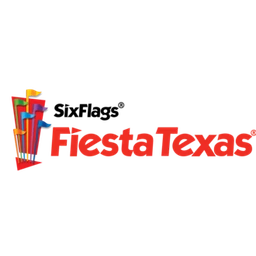 Six Flags Fiesta Texas theme park logo