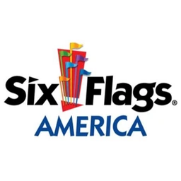 Six Flags America theme park logo
